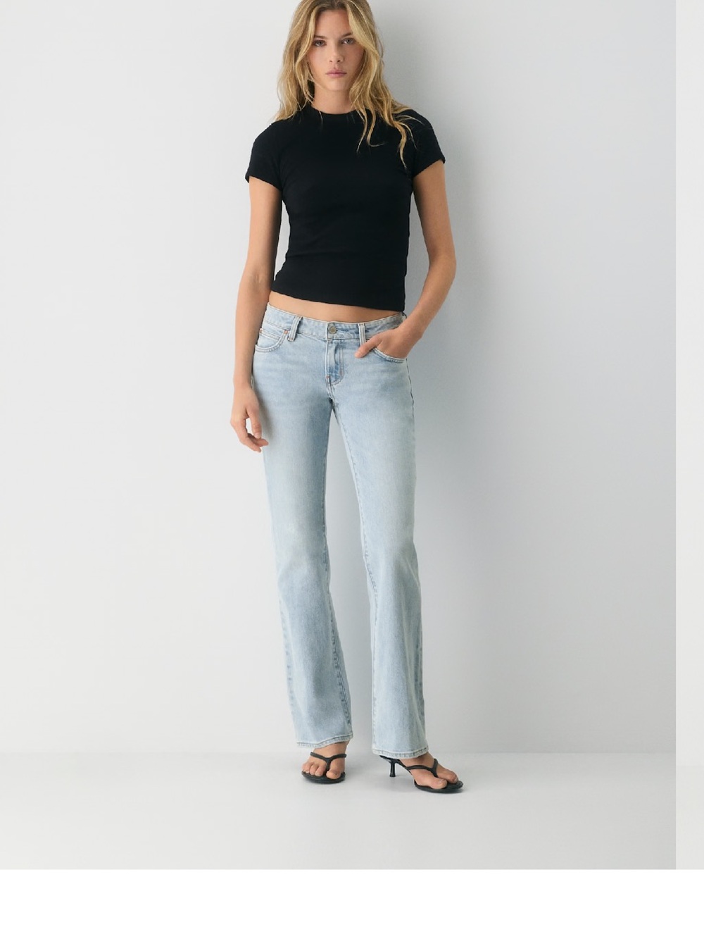 Aritzia Denim Forum 002 Slim Lo-Rise Bootcut Jean